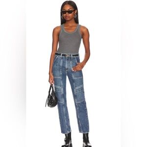 Agolde Cooper Cargo Straight Jeans size 29x29 EUC